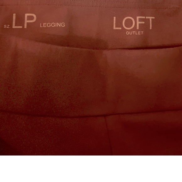 *LOFT* Faux Suede Leggings - Picture 3 of 3